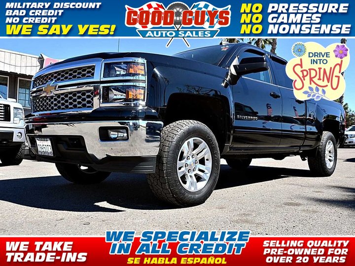 2015 CHEVROLET SILVERADO 1500 DOUBLE CAB for sale in SAN DIEGO