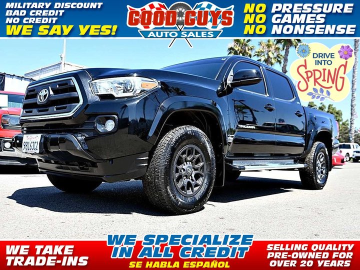 2017 TOYOTA TACOMA DOUBLE CAB for sale in SAN DIEGO