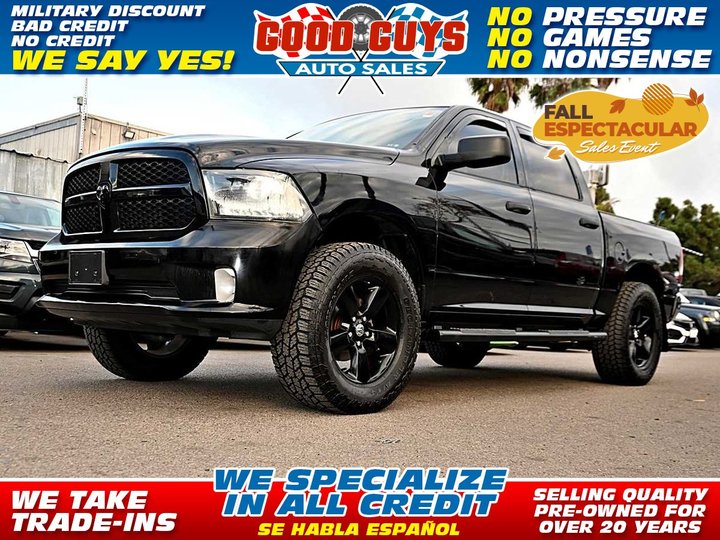 2013 RAM 1500 CREW CAB for sale in SAN DIEGO