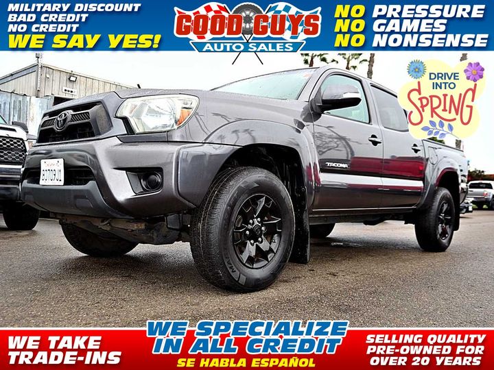 2014 TOYOTA TACOMA DOUBLE CAB for sale in SAN DIEGO