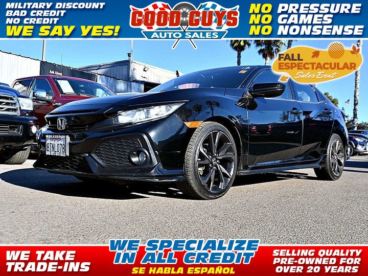 2018 HONDA CIVIC for sale in SAN DIEGO