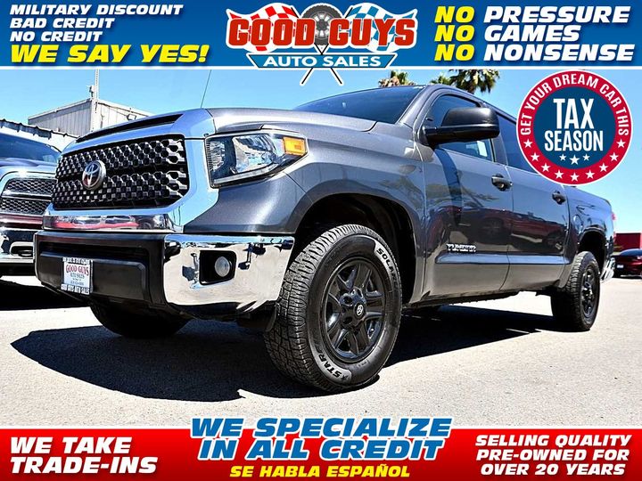 2018 TOYOTA TUNDRA CREWMAX for sale in SAN DIEGO