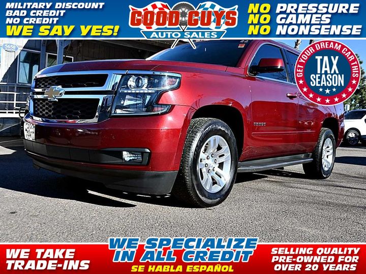 2018 CHEVROLET TAHOE for sale in SAN DIEGO