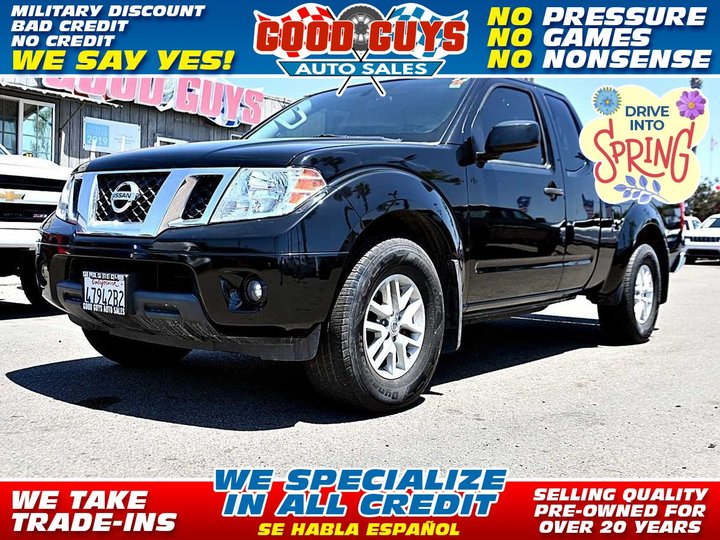 2017 NISSAN FRONTIER KING CAB for sale in SAN DIEGO