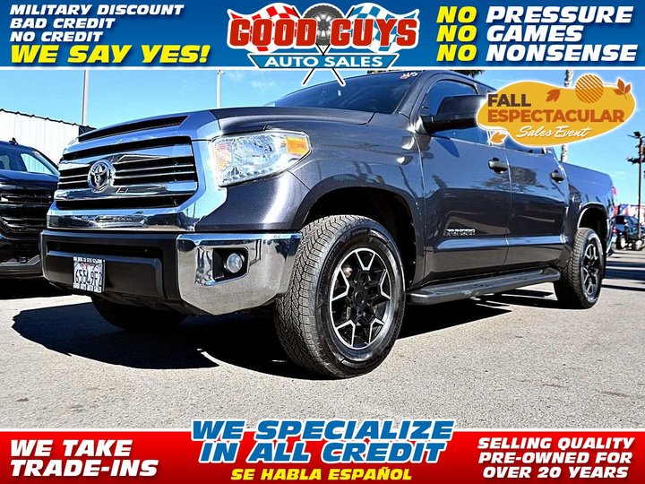 2017 TOYOTA TUNDRA CREWMAX for sale in SAN DIEGO