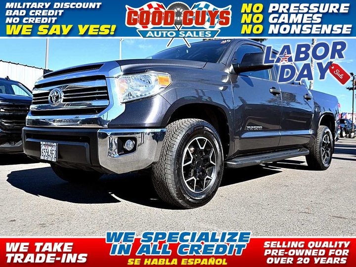 2017 TOYOTA TUNDRA CREWMAX for sale in SAN DIEGO