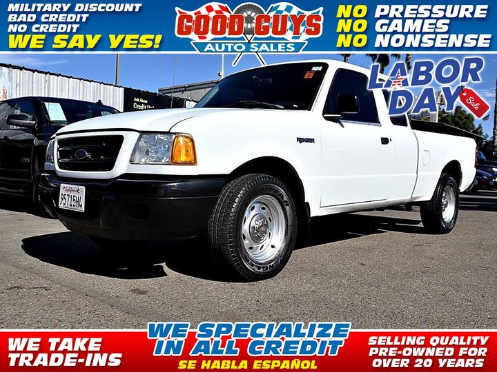 2001 FORD RANGER SUPER CAB for sale in SAN DIEGO