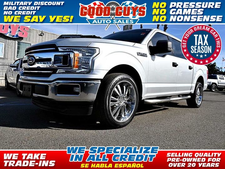 2019 FORD F150 SUPERCREW CAB for sale in SAN DIEGO
