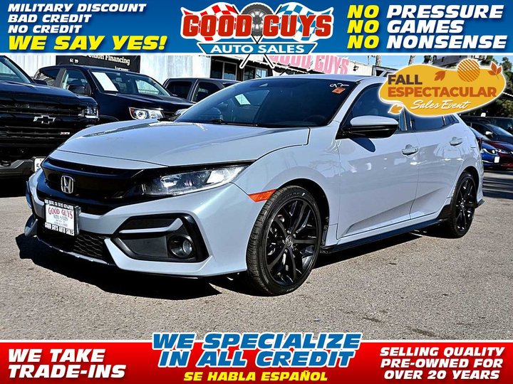 2021 HONDA CIVIC for sale in SAN DIEGO