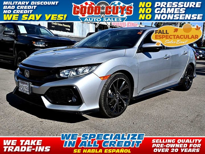 2017 HONDA CIVIC for sale in SAN DIEGO