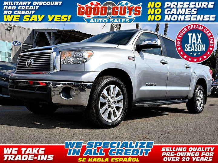 2011 TOYOTA TUNDRA CREWMAX for sale in SAN DIEGO