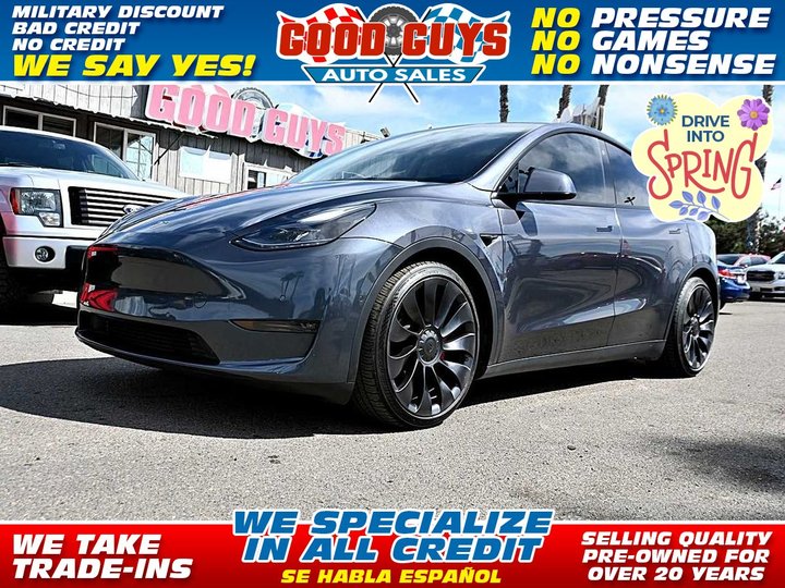 2022 TESLA MODEL Y for sale in SAN DIEGO