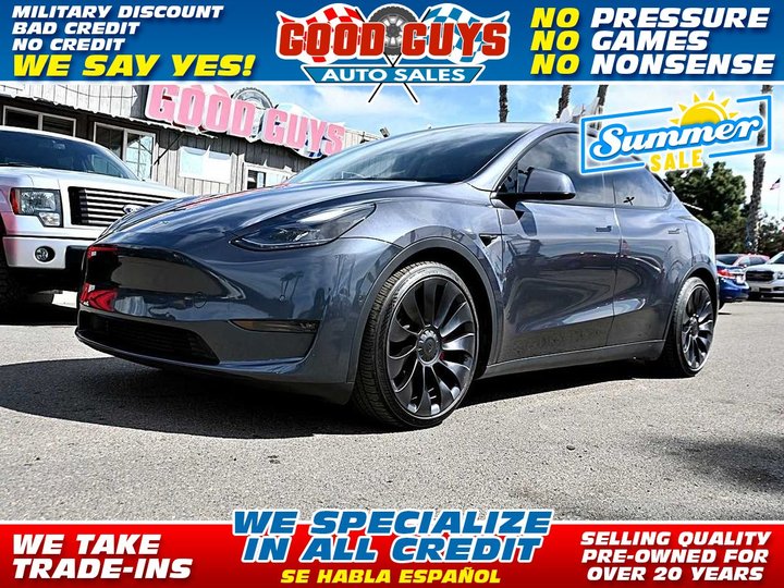 2022 TESLA MODEL Y for sale in SAN DIEGO