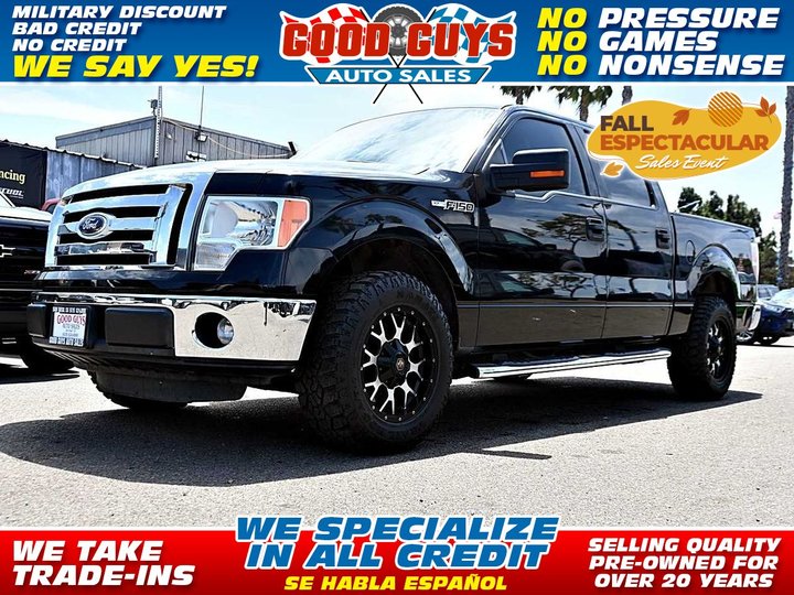 2011 FORD F150 SUPERCREW CAB for sale in SAN DIEGO
