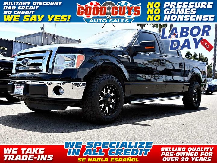 2011 FORD F150 SUPERCREW CAB for sale in SAN DIEGO