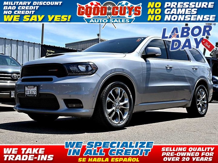 2019 DODGE DURANGO for sale in SAN DIEGO