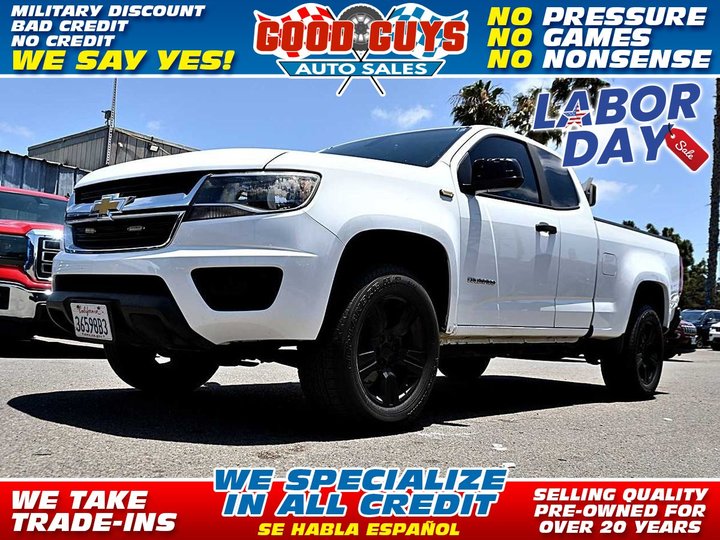 2015 CHEVROLET COLORADO EXTENDED CAB for sale in SAN DIEGO