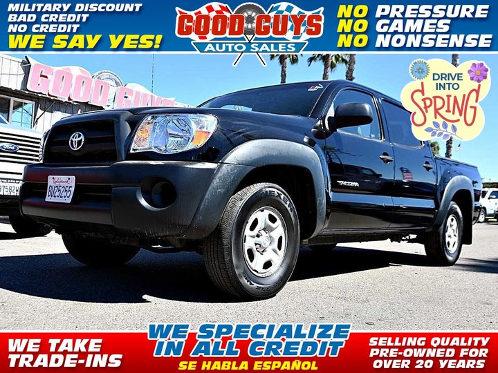 2011 TOYOTA TACOMA DOUBLE CAB for sale in SAN DIEGO