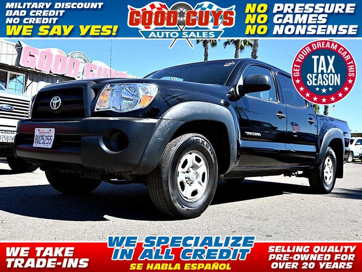 2011 TOYOTA TACOMA DOUBLE CAB for sale in SAN DIEGO