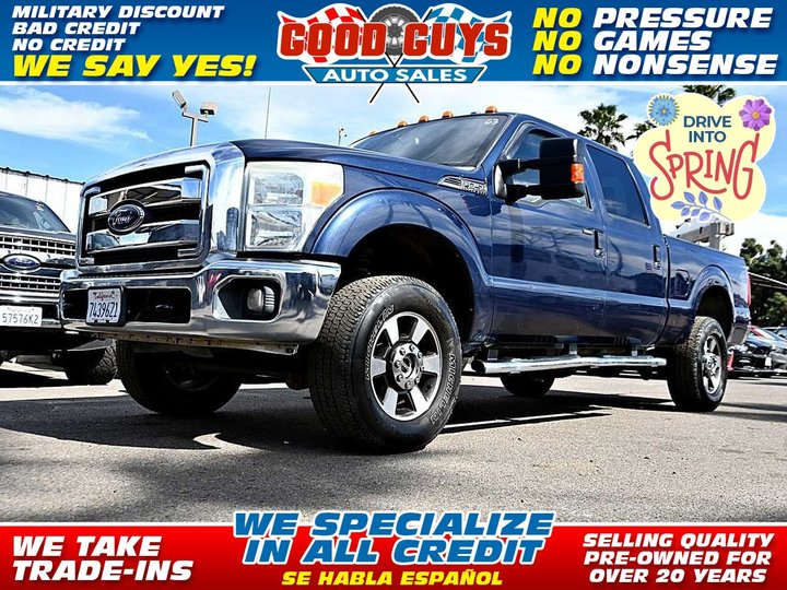 2014 FORD F250 SUPER DUTY CREW CAB for sale in SAN DIEGO