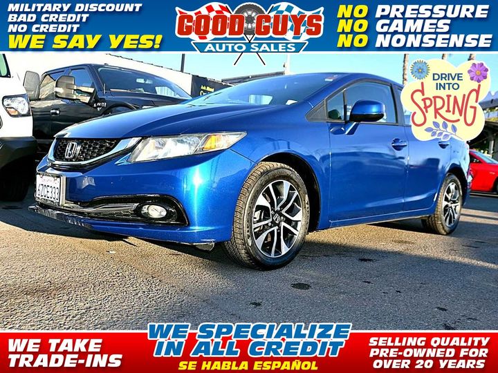 2013 HONDA CIVIC for sale in SAN DIEGO