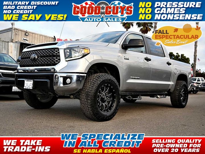 2018 TOYOTA TUNDRA CREWMAX for sale in SAN DIEGO