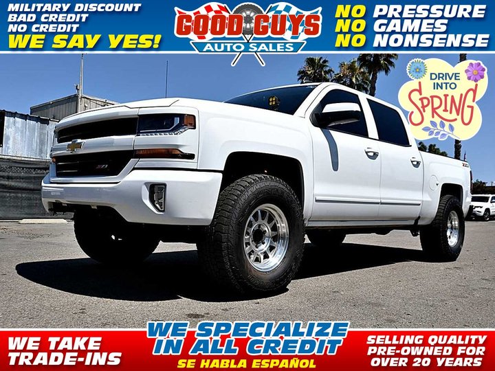 2018 CHEVROLET SILVERADO 1500 CREW CAB for sale in SAN DIEGO