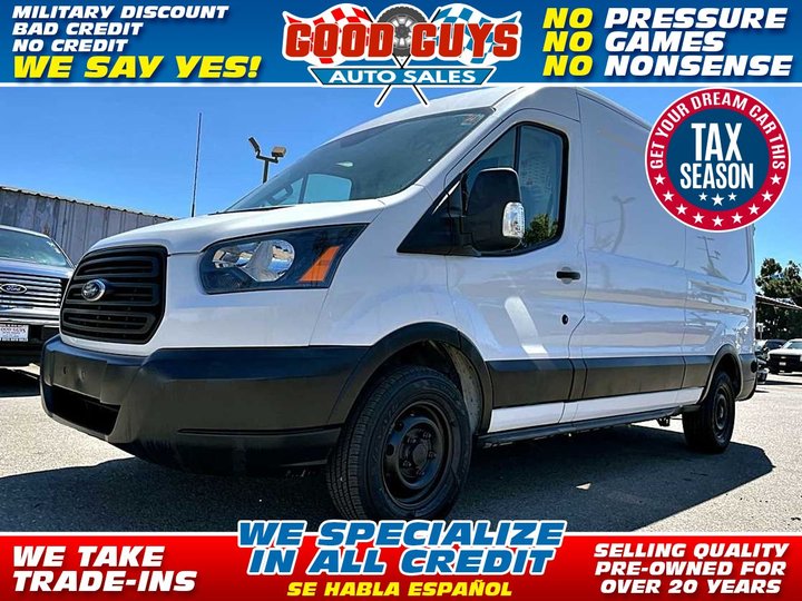 2019 FORD TRANSIT VAN for sale in SAN DIEGO