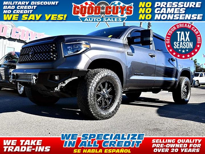 2017 TOYOTA TUNDRA CREWMAX for sale in SAN DIEGO