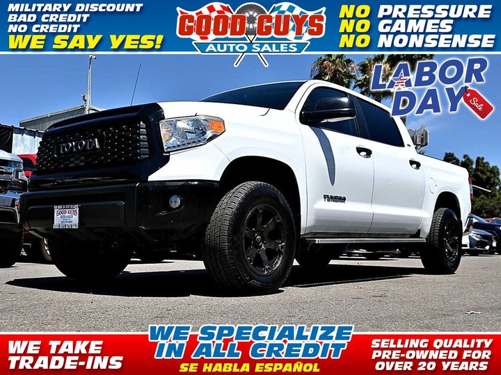2016 TOYOTA TUNDRA CREWMAX for sale in SAN DIEGO