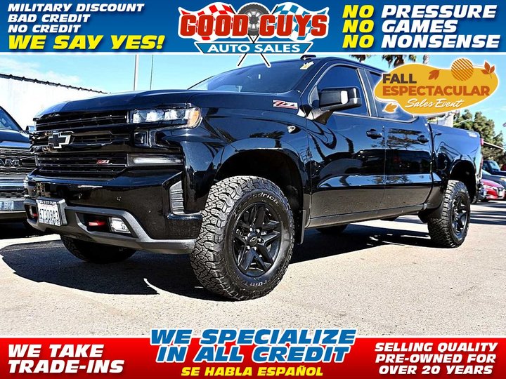 2020 CHEVROLET SILVERADO 1500 CREW CAB for sale in SAN DIEGO