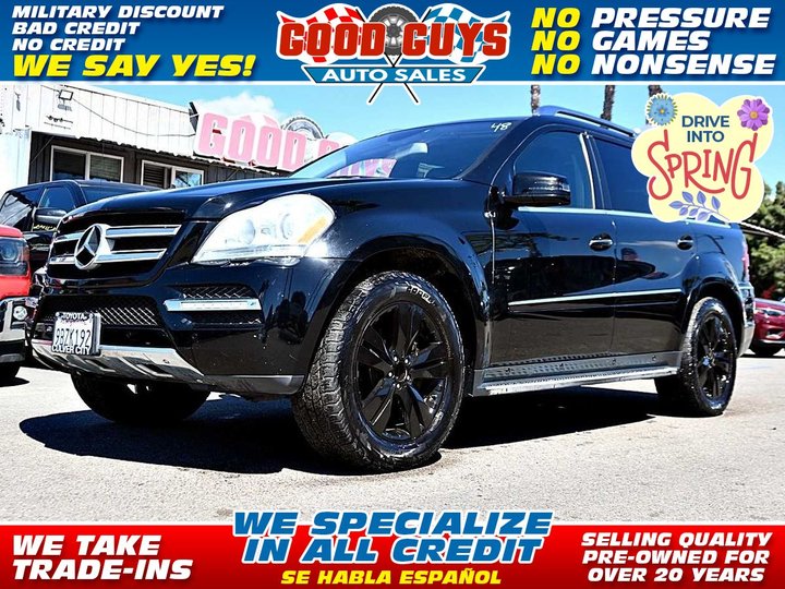 2012 MERCEDES-BENZ GL-CLASS for sale in SAN DIEGO