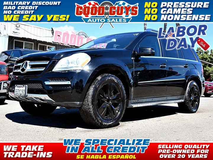 2012 MERCEDES-BENZ GL-CLASS for sale in SAN DIEGO