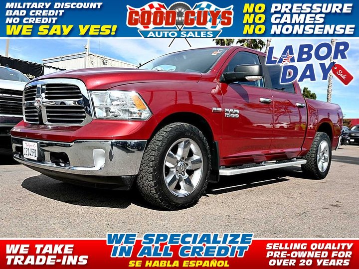 2014 RAM 1500 CREW CAB for sale in SAN DIEGO
