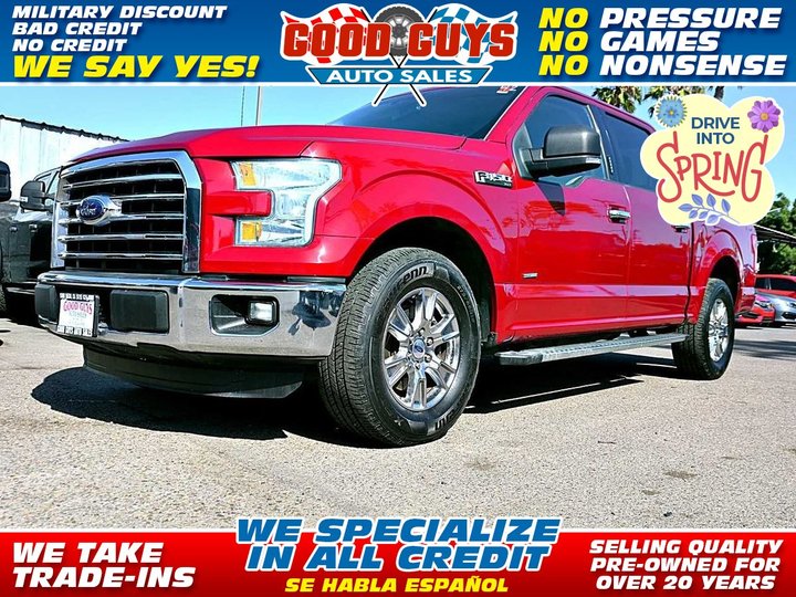 2015 FORD F150 SUPERCREW CAB for sale in SAN DIEGO