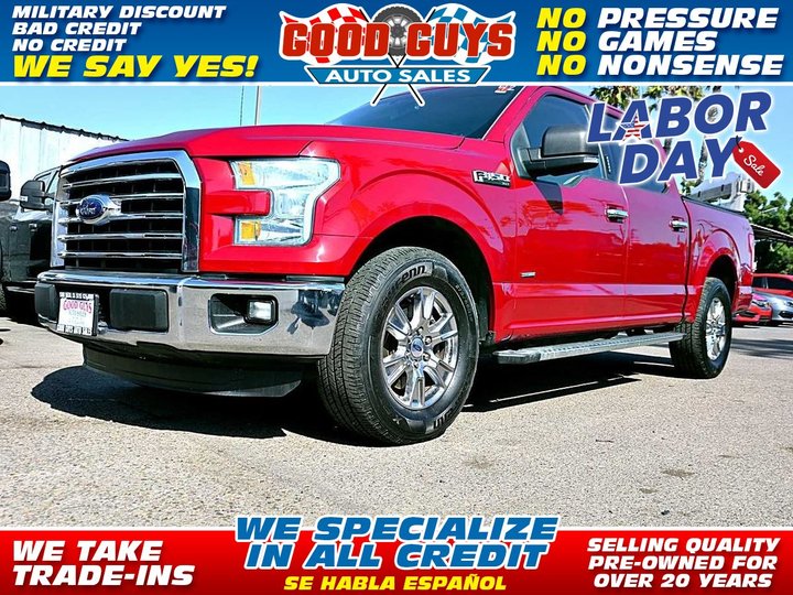 2015 FORD F150 SUPERCREW CAB for sale in SAN DIEGO