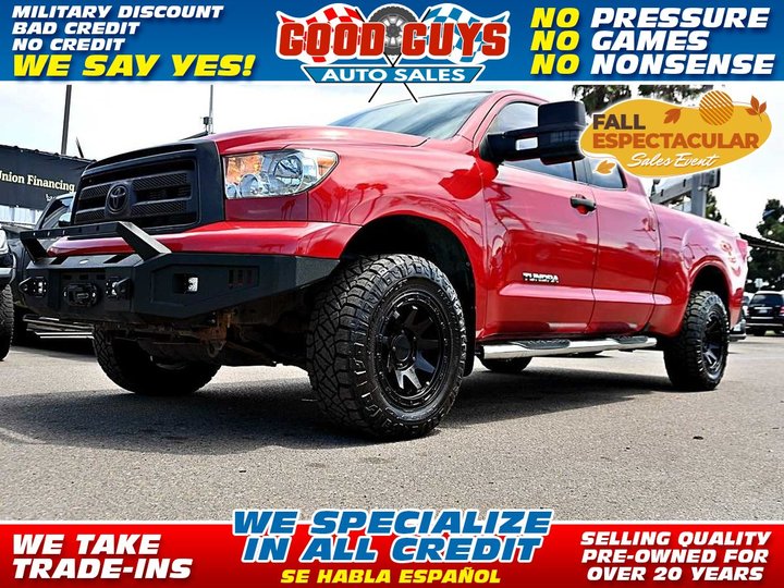 2013 TOYOTA TUNDRA DOUBLE CAB for sale in SAN DIEGO
