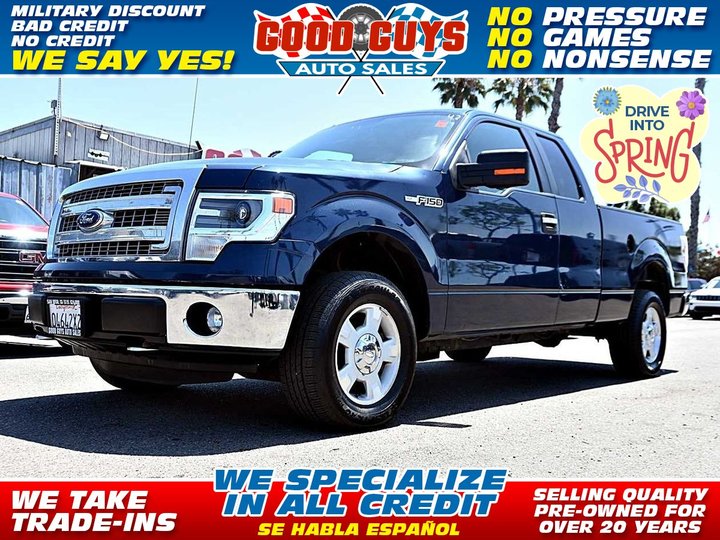 2014 FORD F150 SUPER CAB for sale in SAN DIEGO