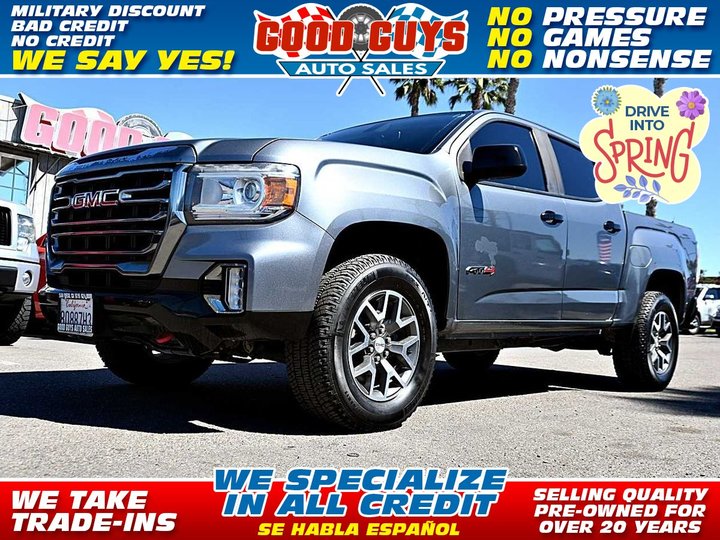2021 GMC CANYON CREW CAB for sale in SAN DIEGO