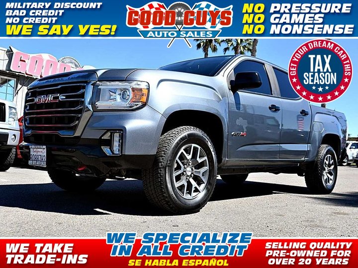 2021 GMC CANYON CREW CAB for sale in SAN DIEGO