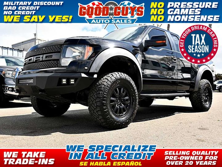 2010 FORD F150 SUPER CAB for sale in SAN DIEGO