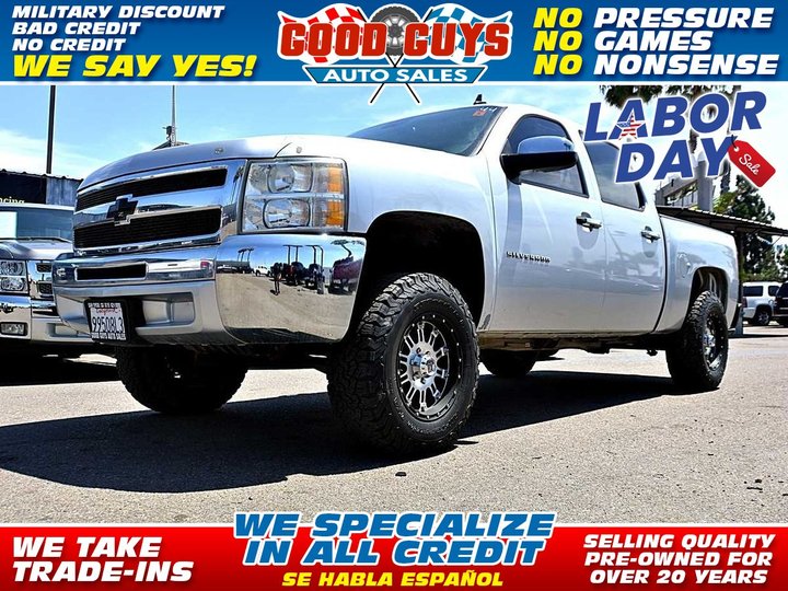 2013 CHEVROLET SILVERADO 1500 CREW CAB for sale in SAN DIEGO
