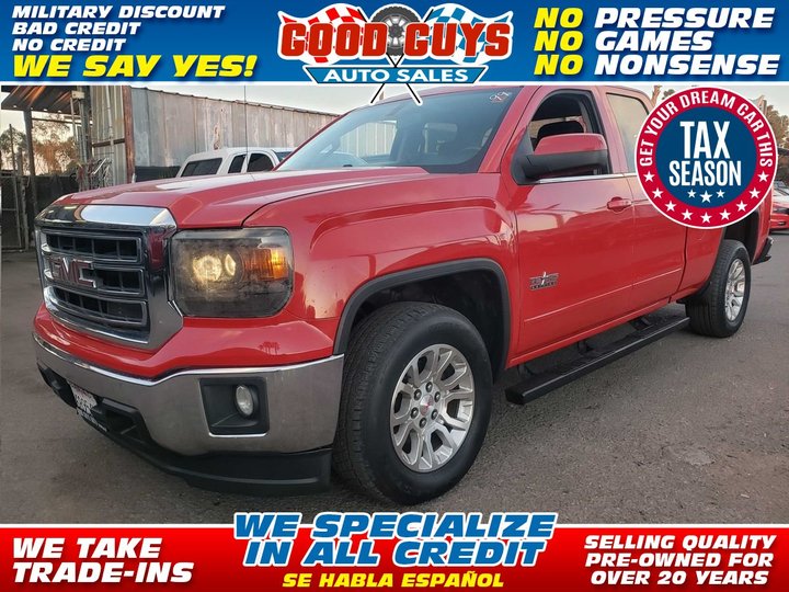 2014 GMC SIERRA 1500 DOUBLE CAB for sale in SAN DIEGO