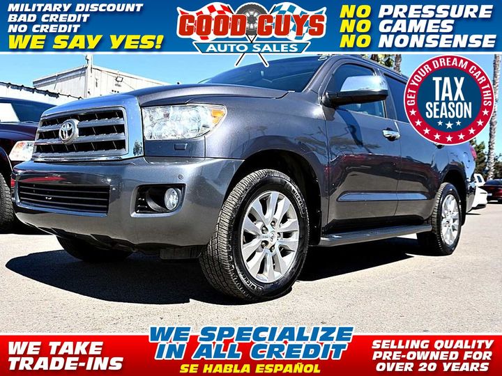 2012 TOYOTA SEQUOIA for sale in SAN DIEGO