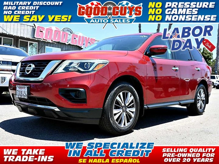 2017 NISSAN PATHFINDER for sale in SAN DIEGO