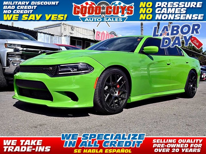 2017 DODGE CHARGER for sale in SAN DIEGO