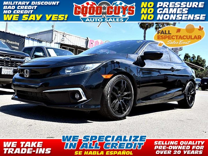 2019 HONDA CIVIC for sale in SAN DIEGO