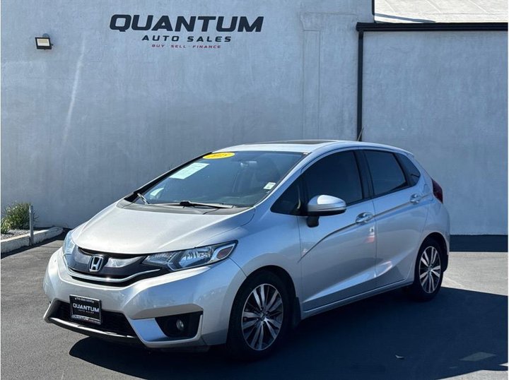 SILVER, 2015 HONDA FIT for sale 