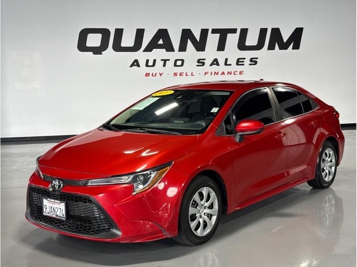 2021 TOYOTA COROLLA for sale in GARDEN GROVE