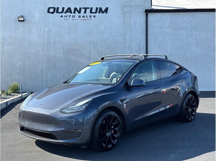 2021 TESLA MODEL Y for sale in GARDEN GROVE